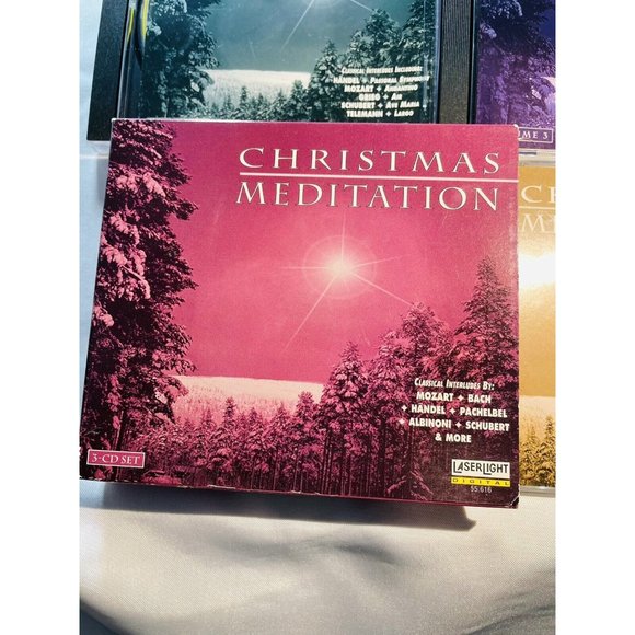 Christmas Meditation by Various Artists CD Set Of 3 Disc From 1997 Contemplative - Picture 2 of 12